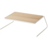 YAMAZAKI Bijela/u prirodnoj boji drvena dodatna kuhinjska polica 19,5x19,5 cm Tosca – | shoptok.hr