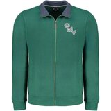 Gianmarco Venturi MEN&#39;S GREEN ZIP SWEATSHIRT | Shoptok.si