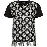 Karl Lagerfeld s/slv boucle knit top crna Cijene