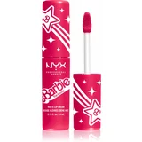 NYX Professional Makeup Barbie Smooth Whip Matte Lip Cream mat tekući ruž za usne nijansa 01 Dreamhouse Pink 4 ml
