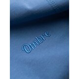 Ombre Men's cotton T-shirt with fine embroidery - dark blue | Shoptok.si