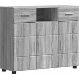 Drveni ormar Siva Sonoma 88,5 x 30,5 x 73 cm Konstruirano drvo | shoptok.hr