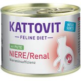 Kattovit Niere/Renal 185 g - 24 x 185 g Puran | shoptok.hr