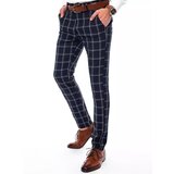 DStreet UX3690 navy blue men's chino trousers | shoptok.hr