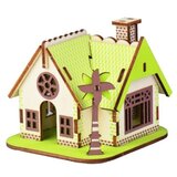 Čarolijashop 3d drvena slagalica - Zelena kućica ( 703) Cene