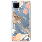  Torbica silikonska print skin za realme C25 flower deer Cene
