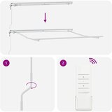  Povlačivi tende Sivosmeđa 4 x 2 m tkanina | shoptok.hr