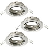 Eglo Set ugradbenih svjetiljki Agulo 1 (105 W, Ø x V: 8,5 x 2,5 cm) Cijene