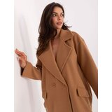 RUE PARIS Coat-IT-EN-A9582.86-camel Cene