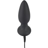 Black Velvets Remote Controlled Silicone Vibrating Plug | shoptok.hr