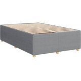  Krevet s oprugama i madracem svjetlosivi 120x190 cm od tkanine | shoptok.hr