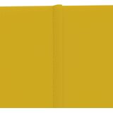  Zidna uzglavlja 12 pcs Žuta 60 x 30 cm Baršun | shoptok.hr