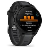 Garmin Pametna ura Forerunner 165 Music, črn/skrilasto siv | Shoptok.si