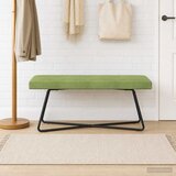  Klupa Svijetlo zelena 110 x 40 x 45 cm Baršun | Eponuda.com