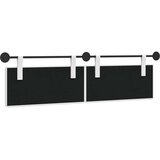  Držeće uzglavlje Zidne tkanina - Bijeli 160 cm bez LED | shoptok.hr