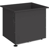  Vrtna posuda za sadnju s LED svjetlom 2 kom. Crna - Crna 50 x 60 x 48 cm 2 | shoptok.hr
