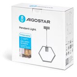 Aigostar Drveni luster na kablu 1xE27/60W/230V od borovine | Eponuda.com