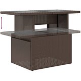  8-dijelni set vrtnih sofa s jastucima smeđi od poliratana | shoptok.hr