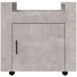 Kolica za radni stol boja betona 60x45x60 cm konstruirano drvo | shoptok.hr