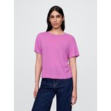 GAP Linen crop t-shirt - Women's | shoptok.hr
