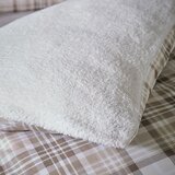Catherine Lansfield Rjava posteljnina za zakonsko posteljo iz sherpa flisa 200x200 cm Cosy Sherpa Check – | Shoptok.si