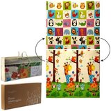 Dvostrana podloga za igru životinje 180x200x1cm + torba | shoptok.hr