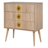  Komoda City Trio Seed, 80x89x40 cm, Boja hrasta | Eponuda.ba