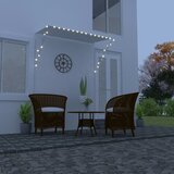 Maison Chic Zložljiva tenda - Senčniki z LED lučmi 250x150 cm krem, (22038303) | Shoptok.si