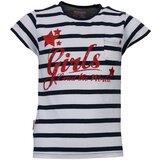 Miss Girly Majice s kratkimi rokavi T-shirt fille FILEAD Bela | Shoptok.si