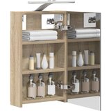  Kupaonski ormar s ogledalom Sonoma hrast 30 x 10 5 x 50 cm | shoptok.hr