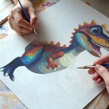 Massido slika po broju 40x50 cm Dino | shoptok.hr
