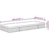  Madrac s oprugama bonnell srednji 80x200 cm | shoptok.hr