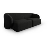 Milo Casa Črna sedežna garnitura iz šenilje 188 cm Paolo – | Shoptok.si