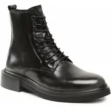 Calvin Klein Zimski škornji Lace Up Boot HM0HM01028 Black/Magnet 0GM
