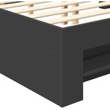  Okvir za krevet Crna 120 x 200 cm Konstruirano drvo - Crna 120 x 190 cm | shoptok.hr