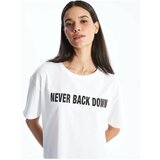 LC Waikiki Women's Crew Neck Printed Short Sleeved T-Shirt cene