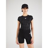 Adidas Tehnička sportska majica 'HYGLM' crna / bijela | shoptok.hr