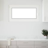  Prozor za podrum RISOR 110 x 50 cm PVC i staklo Bijela | shoptok.hr