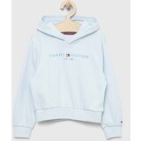 Tommy Hilfiger Dječja dukserica boja: ružičasta, s kapuljačom, s tiskom | shoptok.hr