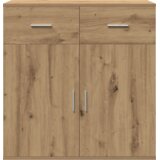 Ormarić Strani šal Umetni hrast 78 x 38 x 80 cm Konstruiran les, (5000217586) | Shoptok.si