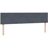  Krevet s oprugama i madracem tamnosivi 180x210 cm baršunasti | shoptok.hr