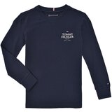 Tommy Hilfiger TH LOGO PUFF PRINT REG TEE LS Plava Cijene