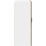  Zidni stakleni ormarić Umjetnički hrast 80 x 31 x 80 cm | shoptok.hr