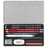  Umjetnički kpl za crtanje teacher Cretacolor 11 kom u metalnoj kutiji | Shoptok.si