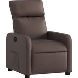 vidaXL Naslanjač rjavo umetno usnje, (20929260) | Shoptok.si