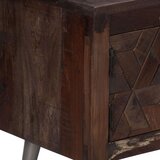 TV omarica iz trdnega predelanega lesa 140x30x45 cm | Shoptok.si