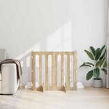  Preklopna ogradica za kućne ljubimce 4 pcs Sonoma hrast | shoptok.hr
