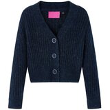  Dječji kardigan pleteni modri 128 | shoptok.hr