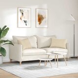  Jastučići za sofu 2 pcs Krema 60 x 40 cm tkanina | Eponuda.com