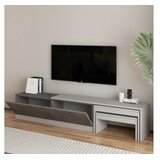 Hanah home TV polica Nest Gordion Marble Grey | Eponuda.com